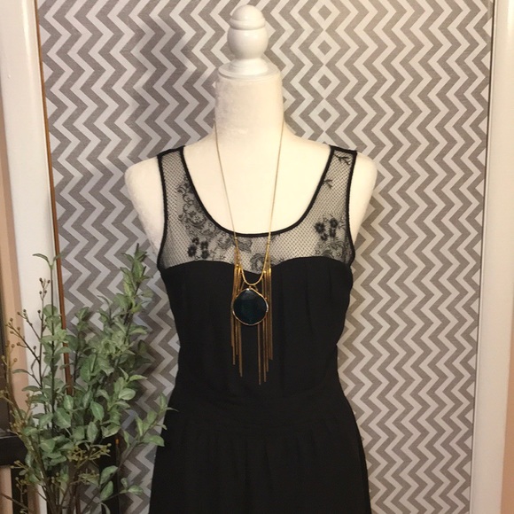 Express Black Lace Dress, Sz 6 - Picture 2 of 8
